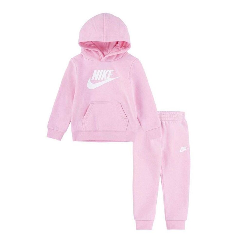Nike Baby Girls Fleece Tracksuit / Pink